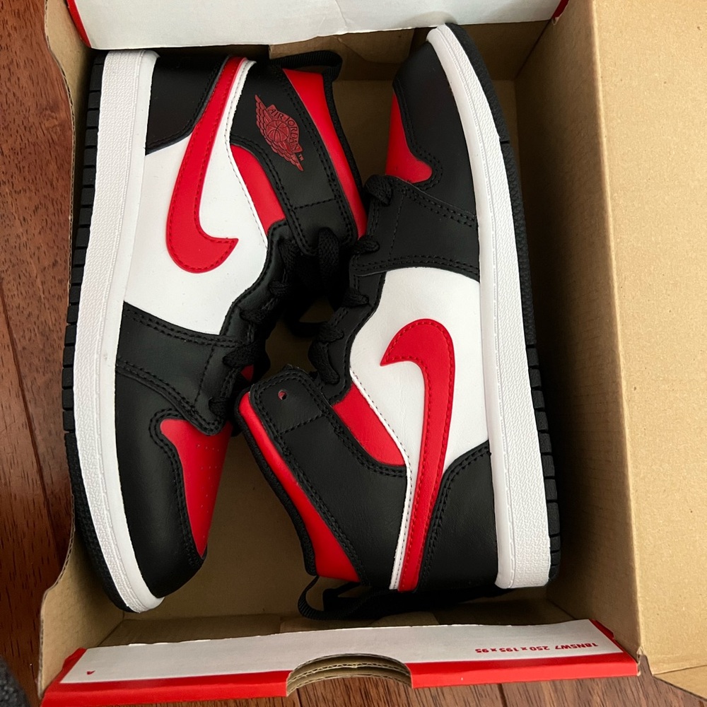 Air Jordan by Nike sneakers kids size 2